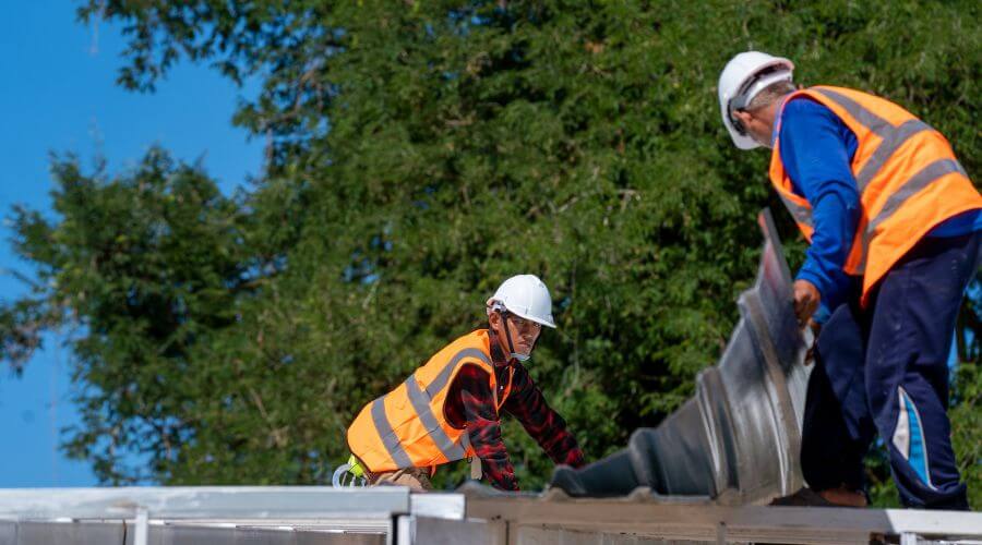 Professional metal roof installation in South Barre, MA